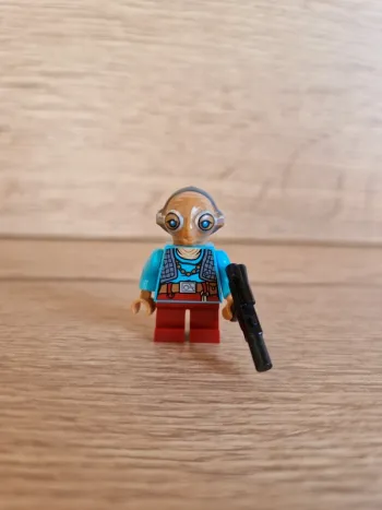 Figurine type lego Maz Kanata star wars
