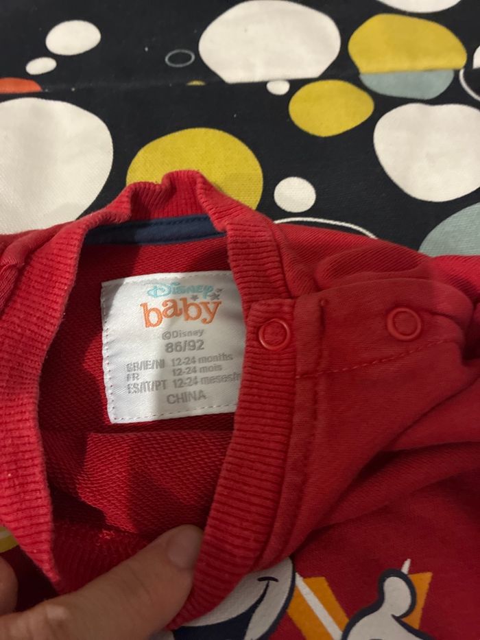 Pull Disney 12/24 mois + 3 slips 2 /3 ans - photo numéro 3