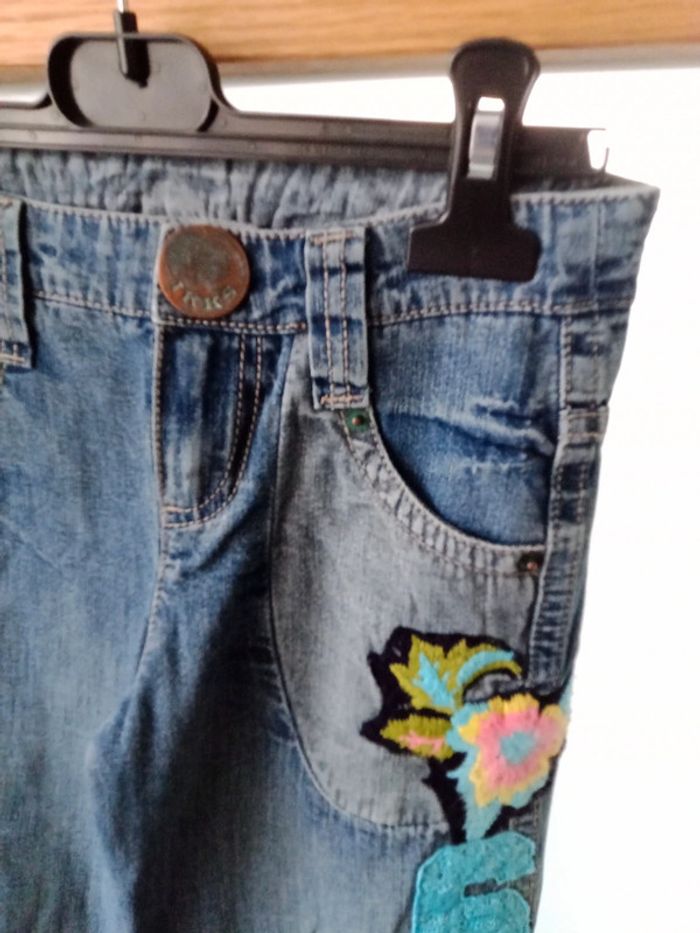 Pantalon Jean Fille 8 ans - photo numéro 3