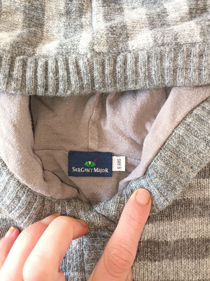Gilet chaud veste argenté Taille 5 ans 👧 - photo numéro 4