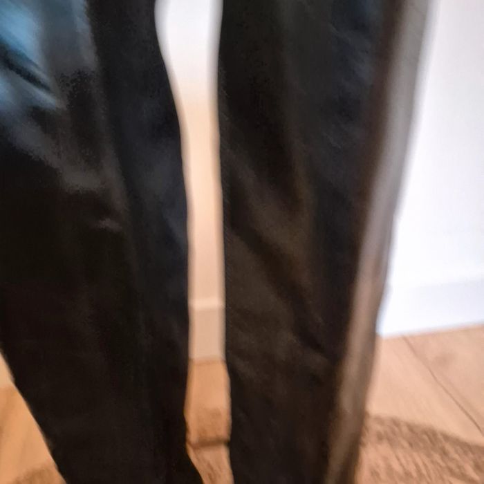 Bottes cavalière noir bi matière - La Halle - Pointure 41 - photo numéro 4