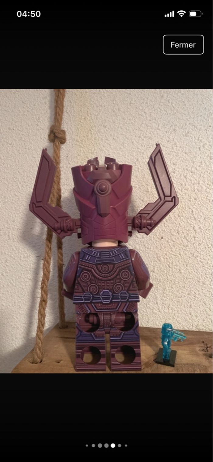 Figurine type lego XXL Galactus - photo numéro 7