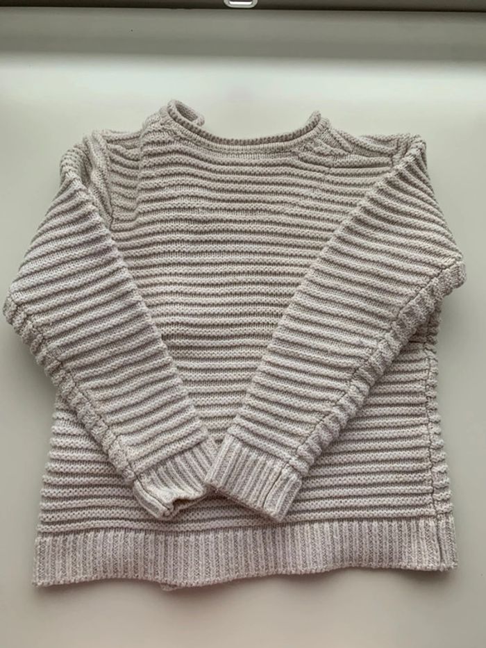 Gilet blanc fille 6 ans - photo numéro 3