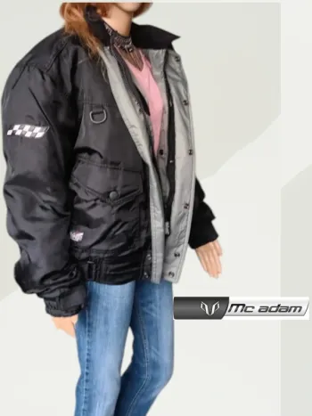 Blouson moto MAC adam ,waterproof ,ajustable ,doublure amovible