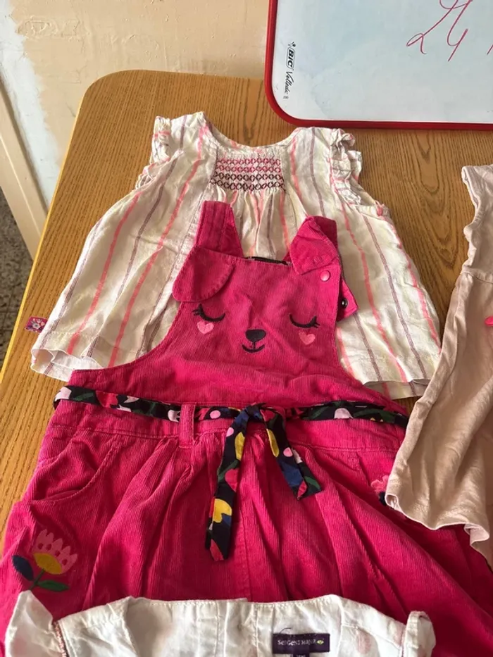Lots 6 robes 24 mois fille sergent major - photo numéro 4