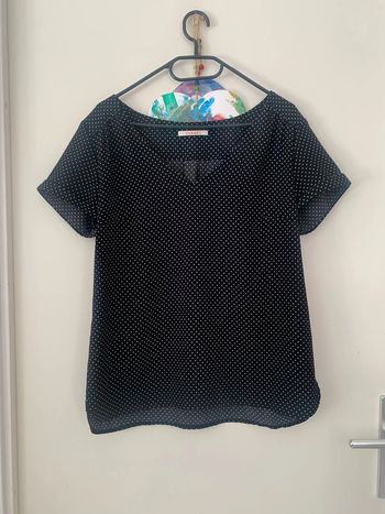 Blouse à pois