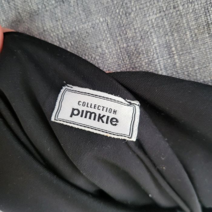Robe à bretelle noire pailletée classique - photo numéro 4