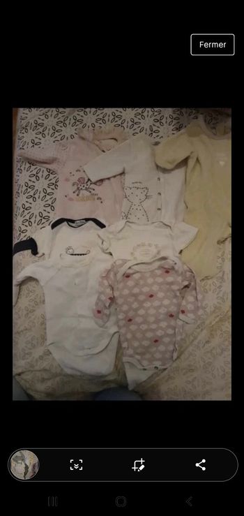 Gros lot de vêtements bébé fille de 3 à 9 mois