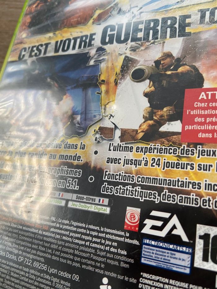 Lot de 3 jeux battlefield xbox 360 - photo numéro 6