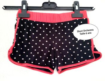 Short orchestra taille 6 ans