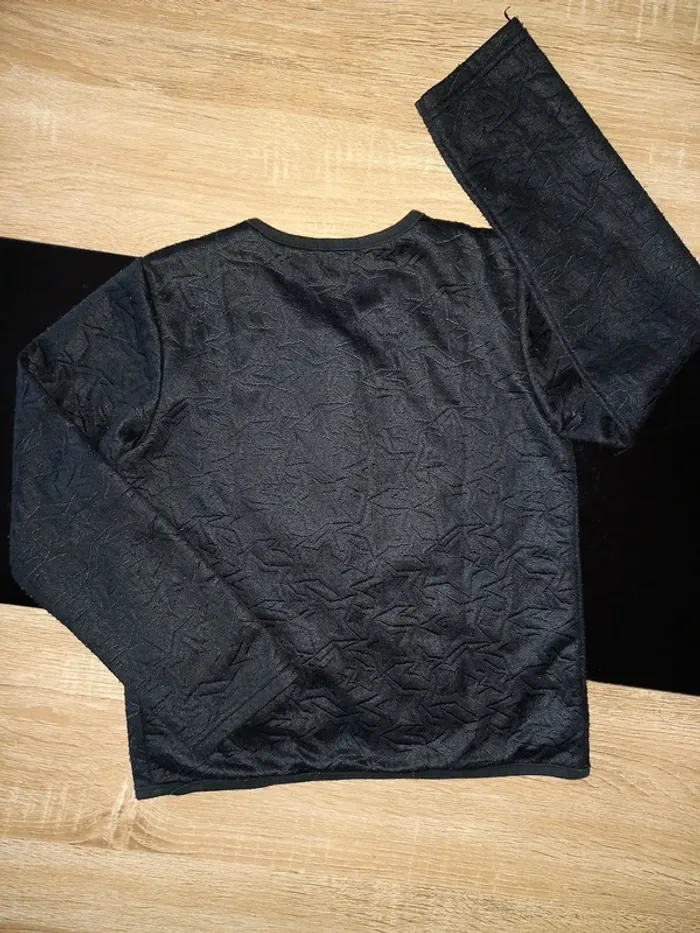 Gilet noir 9/10 ans - photo numéro 5