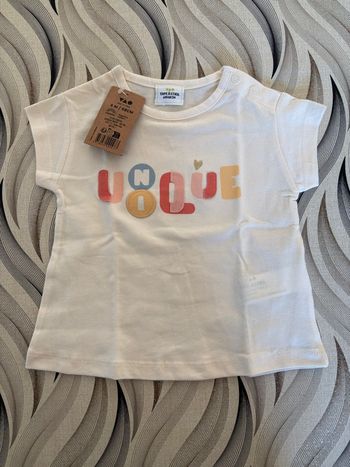 Tee-shirt -Taille 6 mois 68 cm