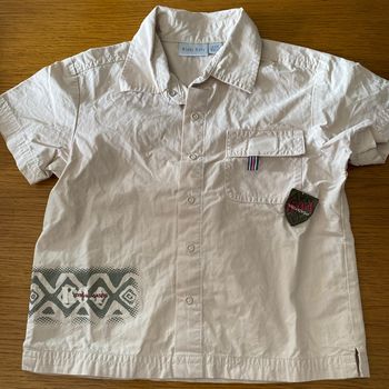 Chemise  été manche courte  garçon de marque kiabi