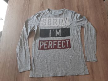 T-shirt manches longues Kiabi, Taille S - 16 ans / 164 - 176 cm