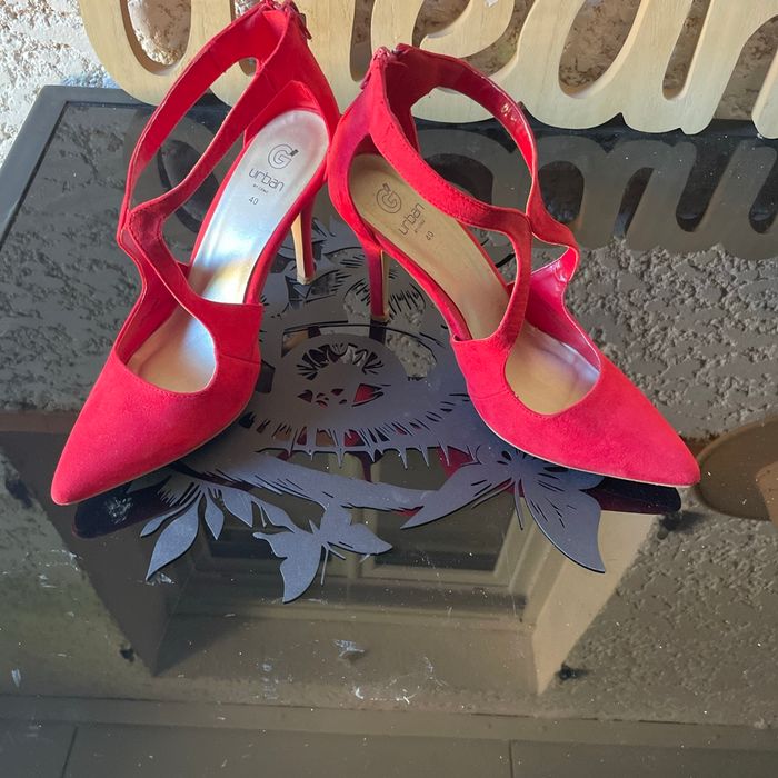 Chaussures femme à talons rouges - photo numéro 5