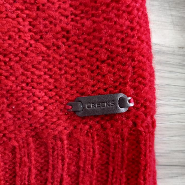 Pull à col roulé femme rouge Creeks taille 36 - photo numéro 4