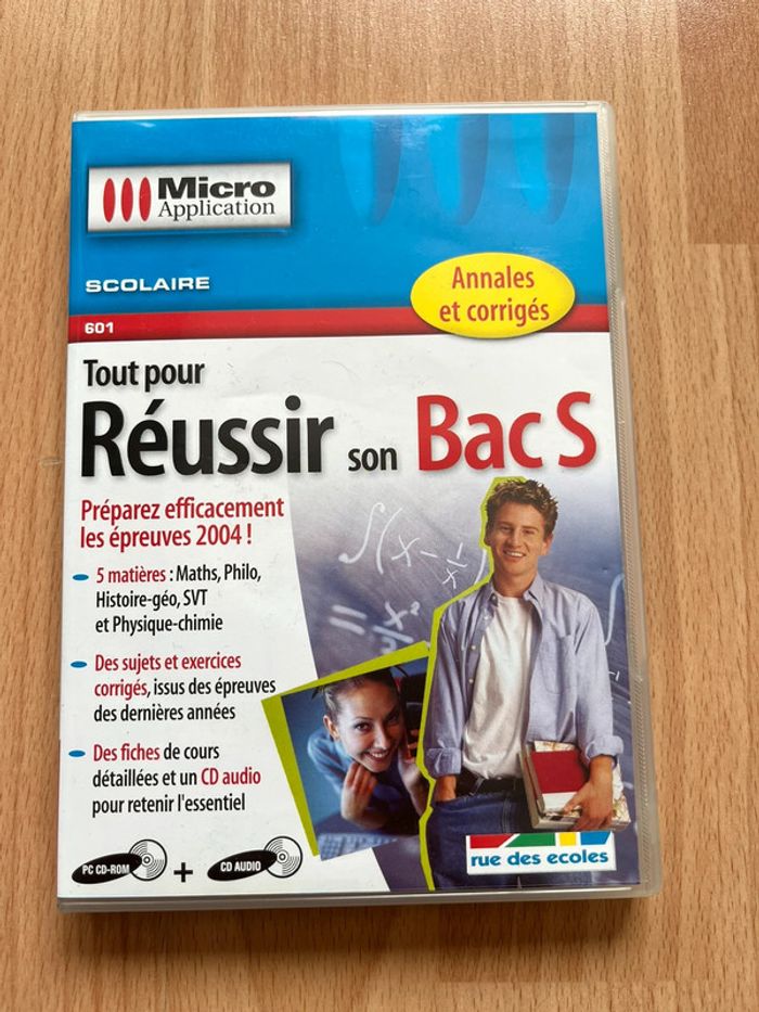 Application pc tout pour réussir son bac s - photo numéro 1