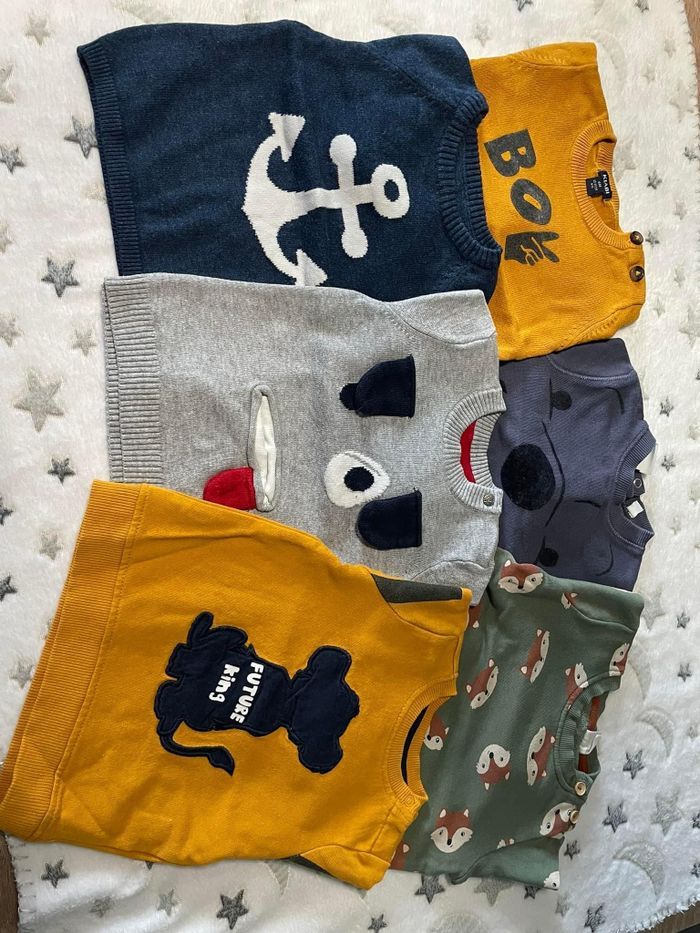 6 pulls leger 6 mois