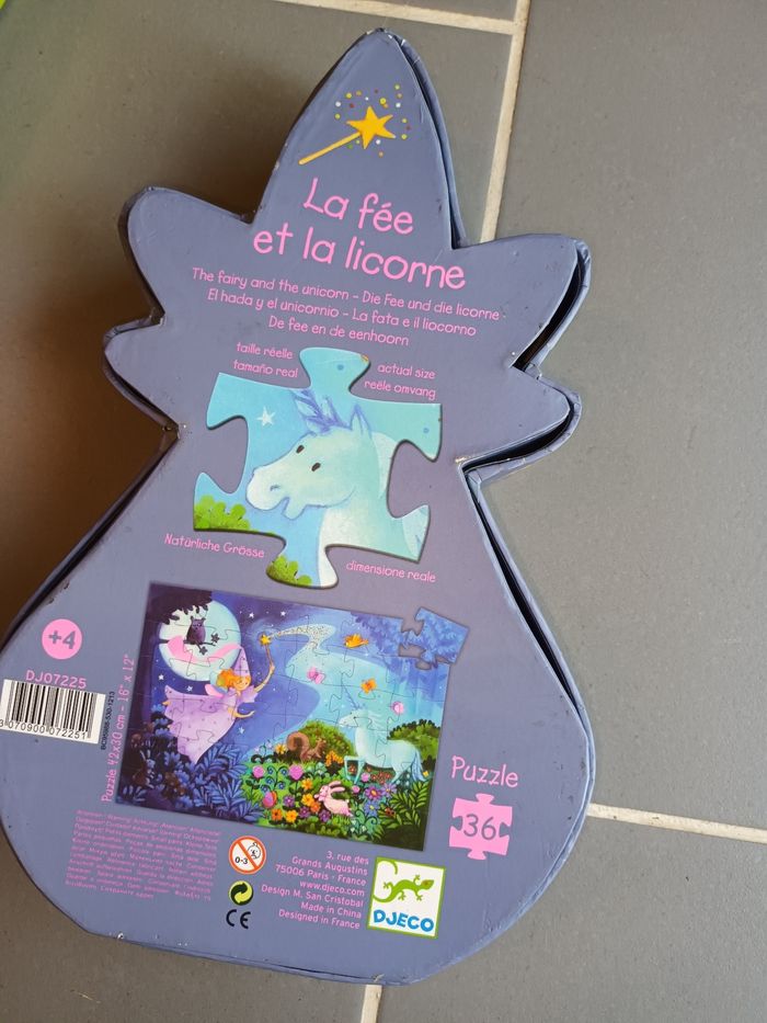 Puzzle fée Djeco 36 pièces 4 ans et + - photo numéro 3