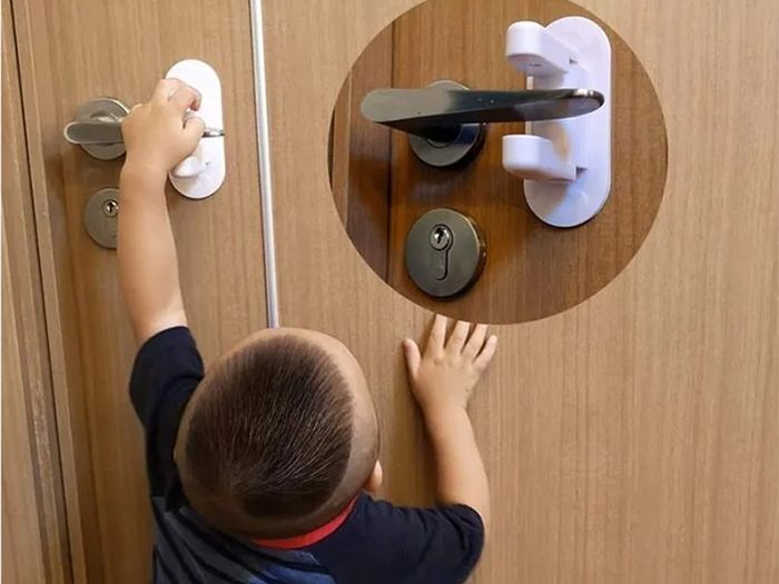 Lot de 2 pièces de Serrure de sécurité pour poignée