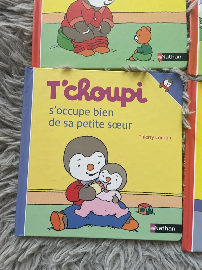 Lot de 4 livres T'choupi - Nathan - photo numéro 3