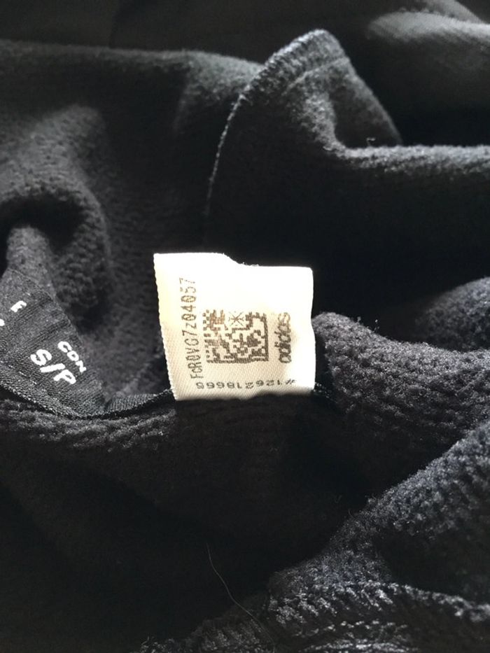 Sweat à capuche pour homme Adidas noir et gris foncé taille S 144 - photo numéro 12