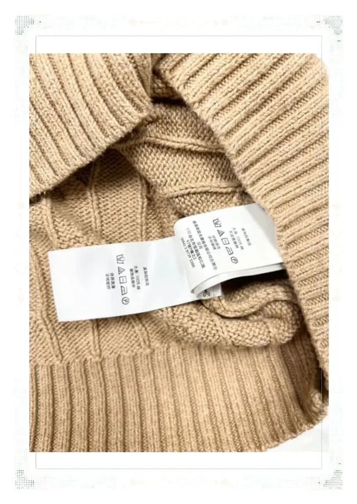 Ralph Lauren pull torsadé col ras de cou beige homme taille L coton - photo numéro 11