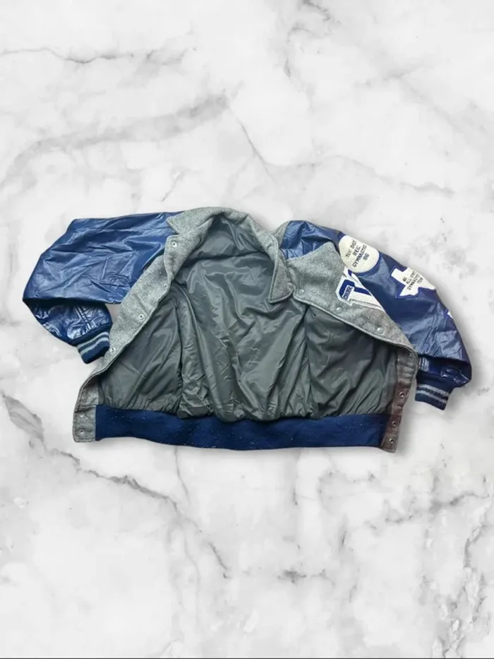 Veste Letterman Vintage 1986 Choir W Varsity Patch Gymnastique - Taille M (équivalent) - photo numéro 3