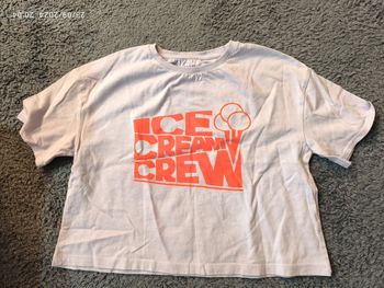 Lot de 2 t shirts courts neuf Kiabi 10 ans