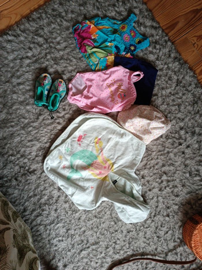 Lot été plage bébé fille 12 mois