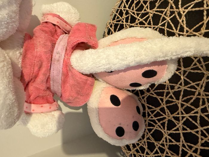 Souris en peluche Diddl Diddlina en robe de chambre - photo numéro 5