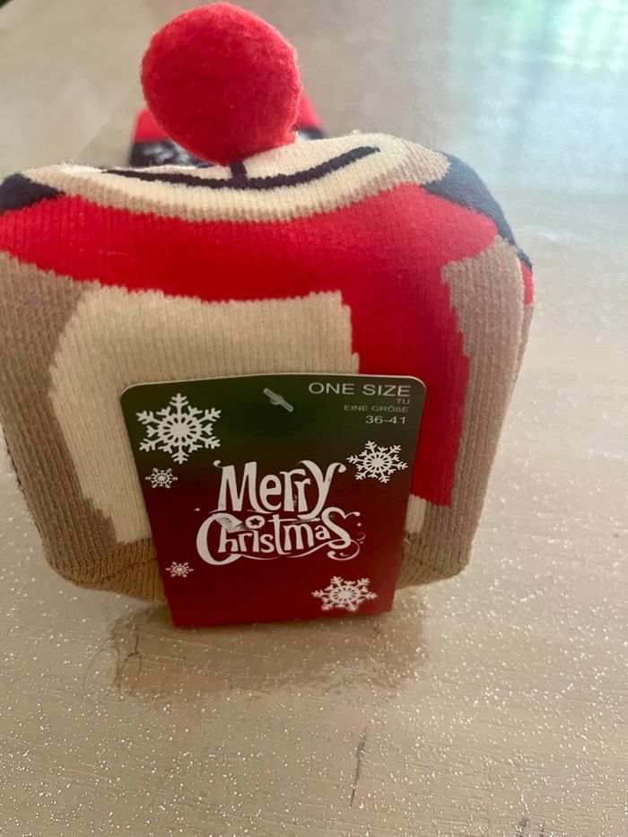 Chaussette de Noël renne - photo numéro 3