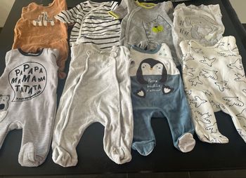 Vêtements  bébé garçon 1 mois