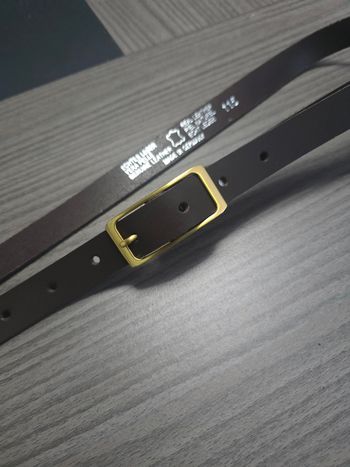 Ceinture marron foncée 115