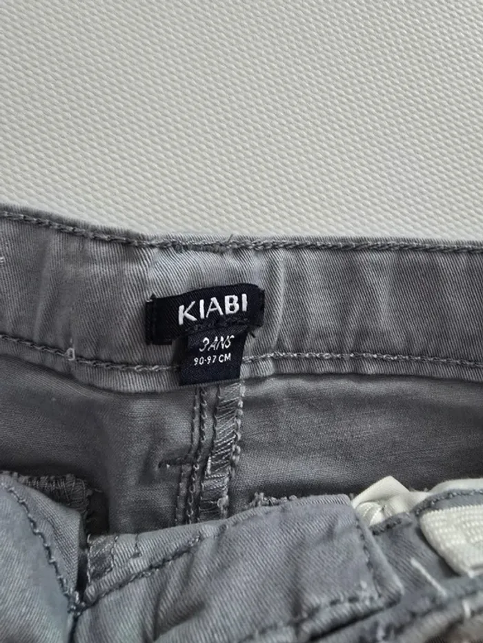 Pantalon chino gris - photo numéro 2