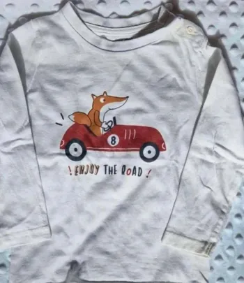 T-shirt  manches  longues Renard