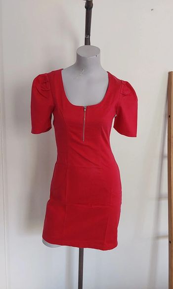 Robe rouge chic vintage T 36