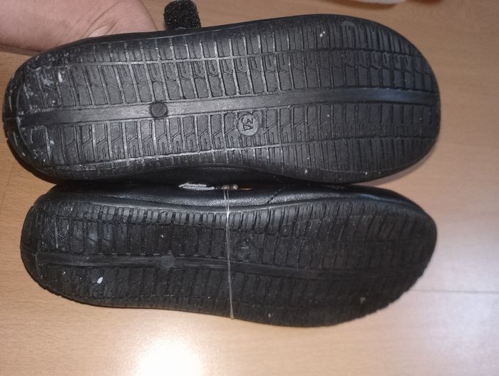Chaussures soulier 34 noir neuve - photo numéro 8