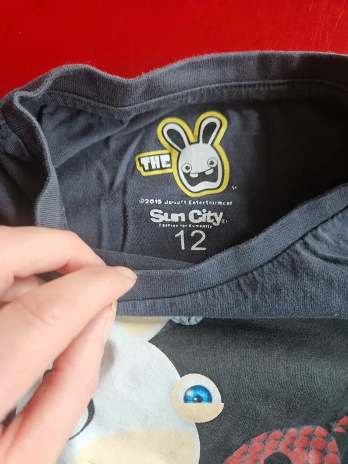 T-shirt lapin crétin - photo numéro 2