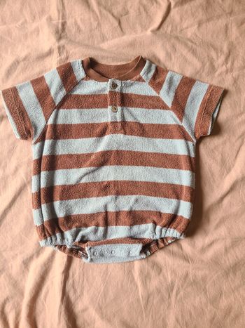 Body barboteuse éponge Quincy Mae - 6-12 mois