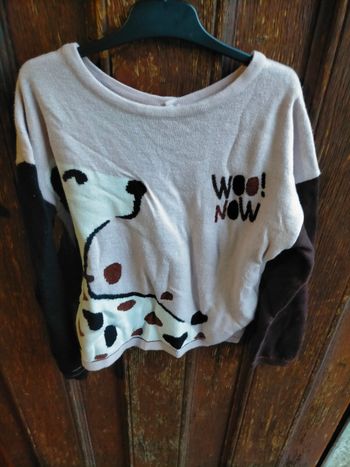 Très joli pull/cardigan Catimini 8 ans