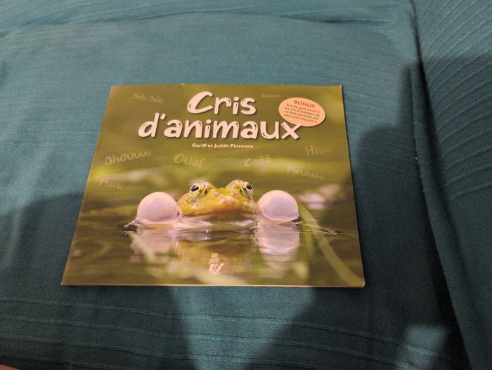 Livre Cris des animaux