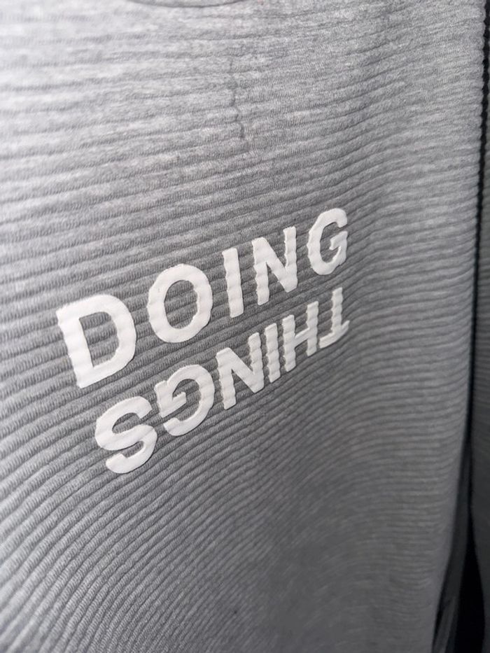 Robe épaisse, mango, grise, taille M avec poche - photo numéro 3