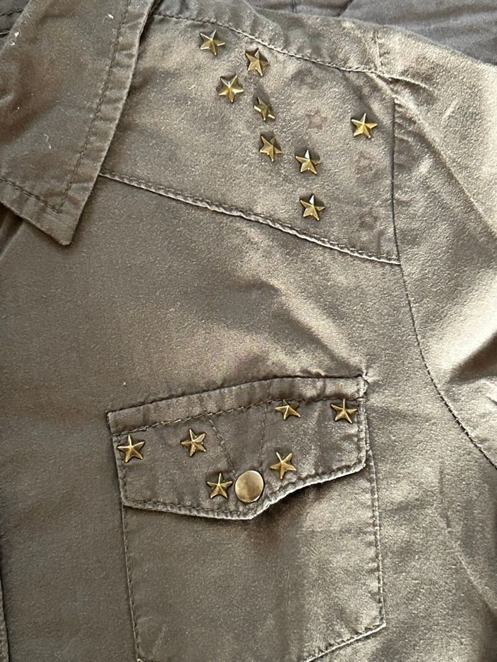 Chemise manches longues tendance fille - photo numéro 4