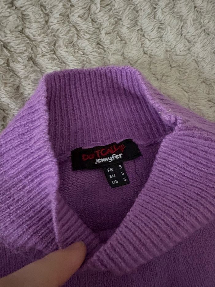 Pull violet - photo numéro 5