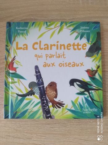 Livre la clarinette qui parlait aux oiseaux