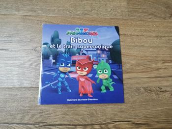 Livre pyjamasques bibou et le train supersonique