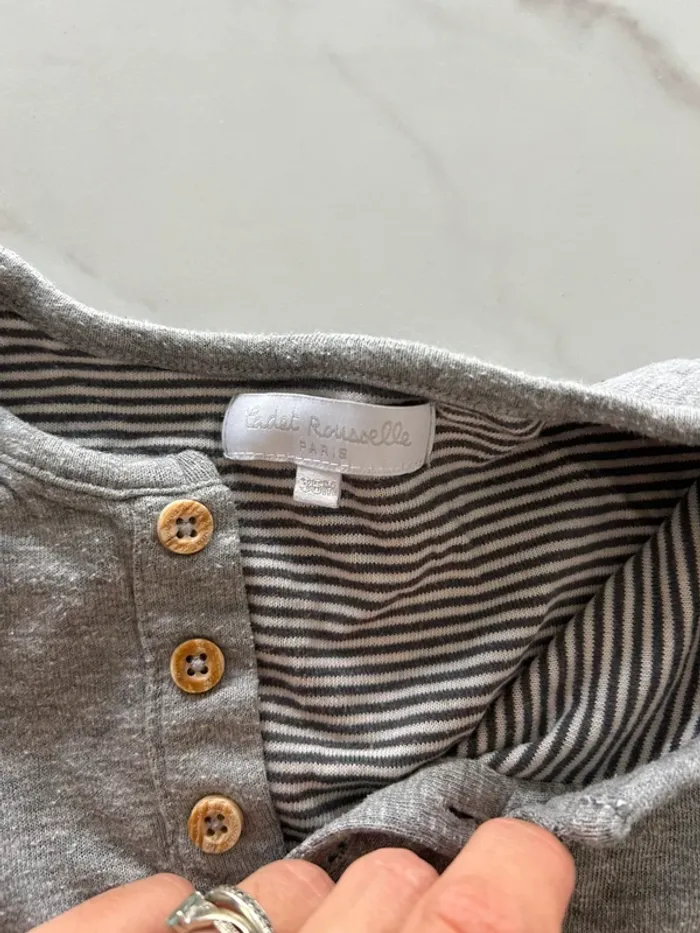 Ensemble jeans et haut cadet Rousselle taille 2/3 ans - photo numéro 6