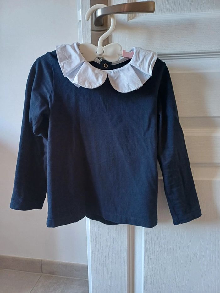 Tee-shirt manches longues Jacadi comme neuf - photo numéro 3