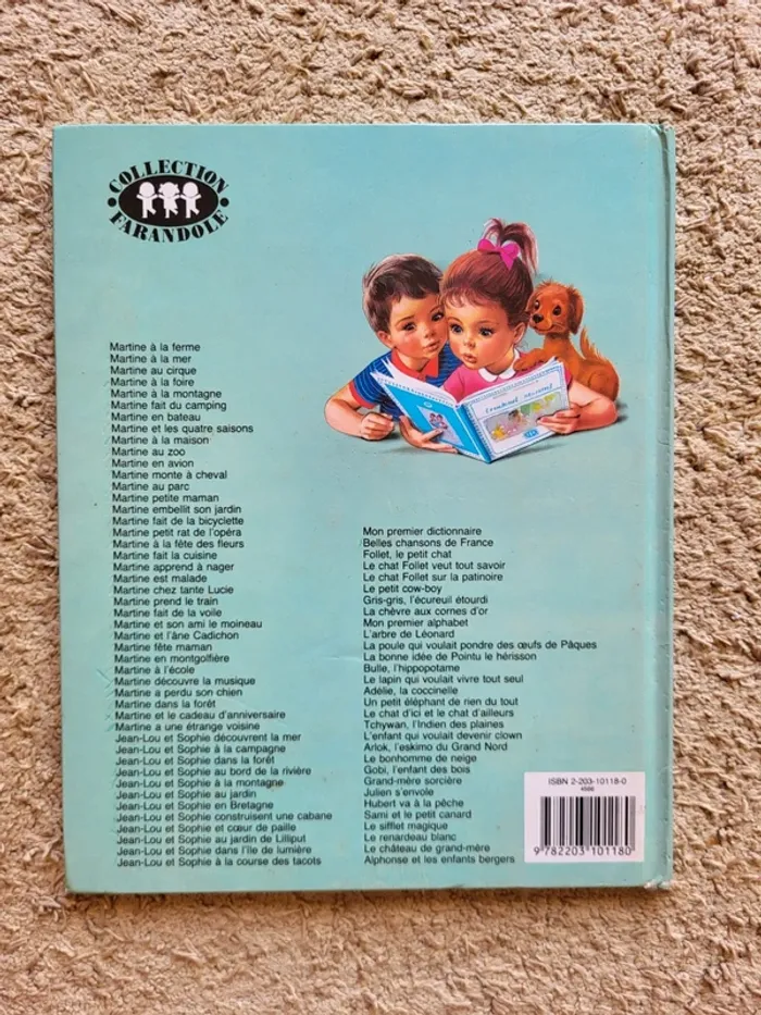 Livre enfant Vintage "Martine petite maman" de Gilbert Delahaye - photo numéro 2